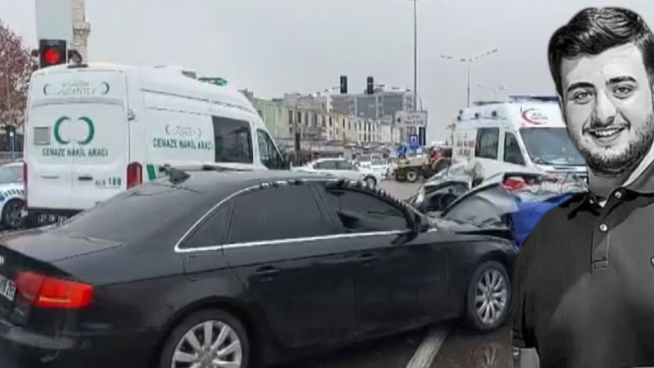 Gaziantep'te Yürek Yakan Kaza! Halil İbrahim Yılmaz'ın Hayatını Kaybettiği Kaza Kameralarda!