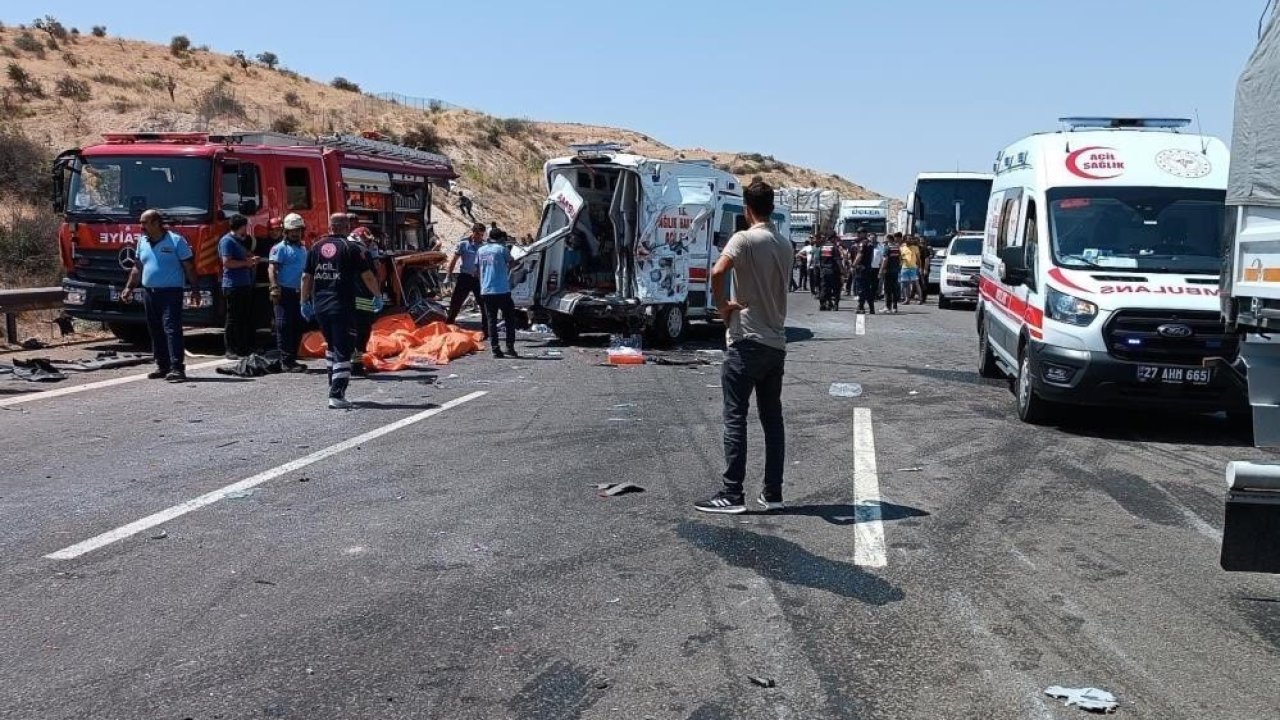 Gaziantep ve Türkiye'yi Ağlatan 16 Kişinin Öldüğü Kazada Şoförün Cezası Onandı