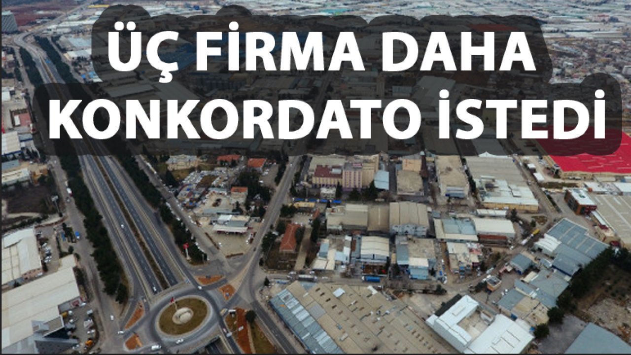 Gaziantep Sanayisi Bu Firmaları Konuşuyor: Üç Firma Daha İflasın Eşiğinde