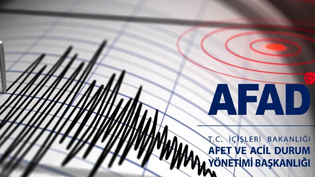 Deprem...  Dört Dakika Arayla İki Sarsıntı! Afad Duyurdu İşte Son Depremler