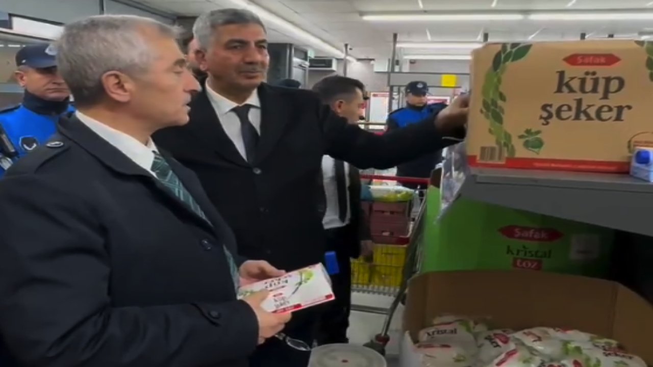 Gaziantep'te Market Denetiminde Büyük Skandal: Tahmazoğlu Ateş Püskürdü!