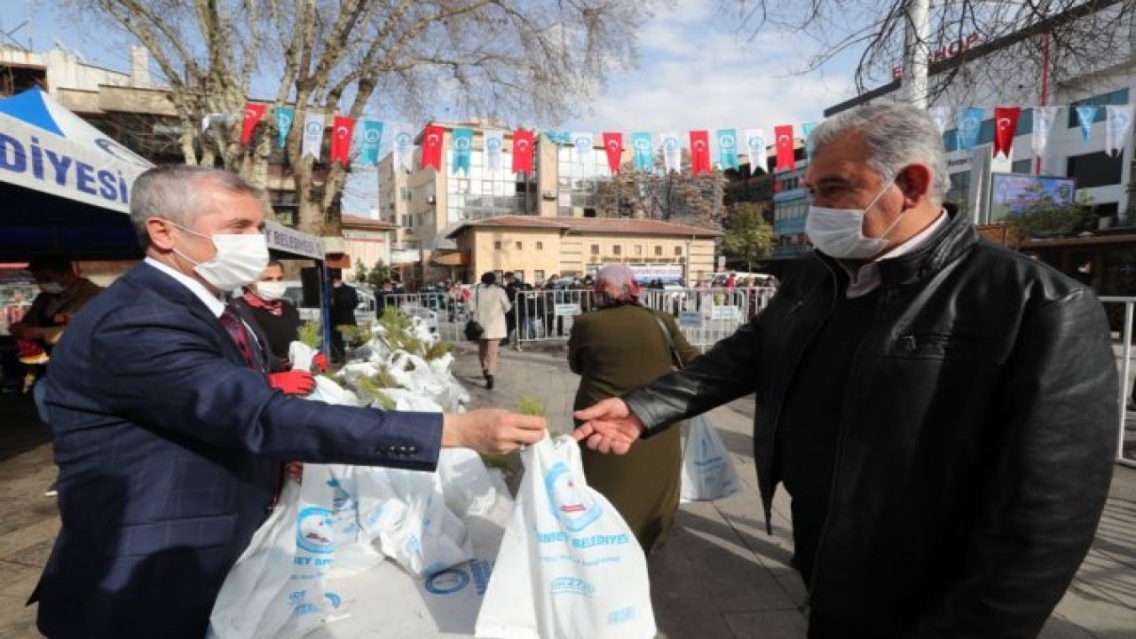 Şahinbey Belediyesi’nden 150.000 Fidan