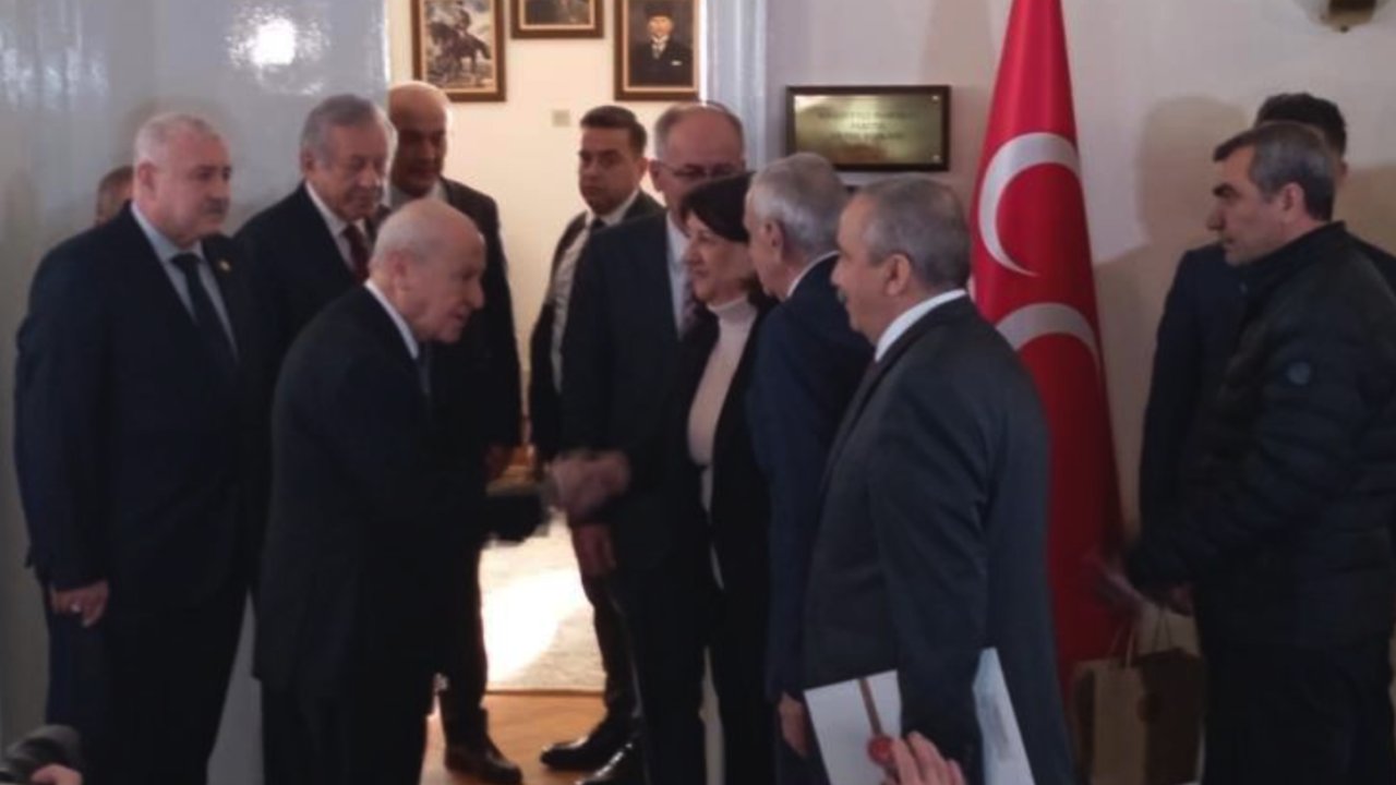 Devlet Bahçeli DEM Parti Yetkililerle Görüştü! Sermet Atay'ı Gören Gaziantepliler Gurur Duydu