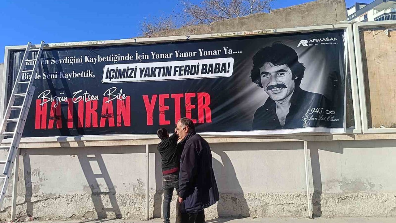 Ferdi Tayfur’a memleketinden vefa