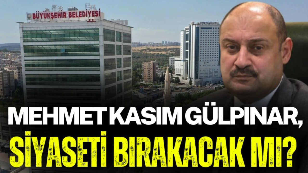 Urfa'da Şok! Mehmet Kasım Gülpınar, Siyaseti Bırakacak Mı?