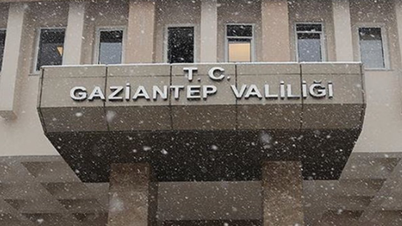 Gaziantep, Kahramanmaraş, Kilis'te Kar Yağışı Başladı! Gaziantep Valiliği 23 Ocak İçin Uyarmıştı...