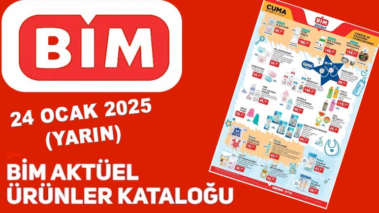 BİM Marketlerde Yarın Dev İndirim! Gaziantepliler BİM Marketlere Koşacak! 24 Ocak BİM Market İndirim Kataloğu