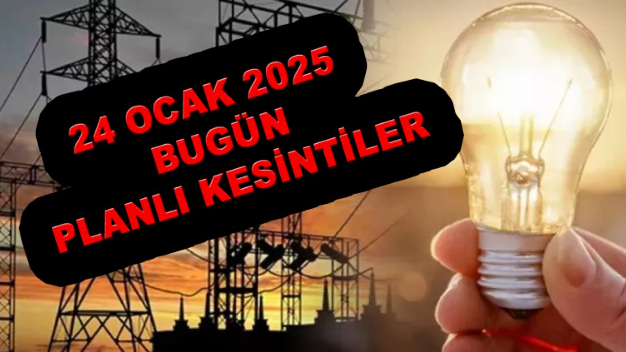 Gaziantep'te Elektrik Kesintisi! Gaziantep'te Beş İlçede: 10'larca Sokakta Elektrikler Kesilecek!