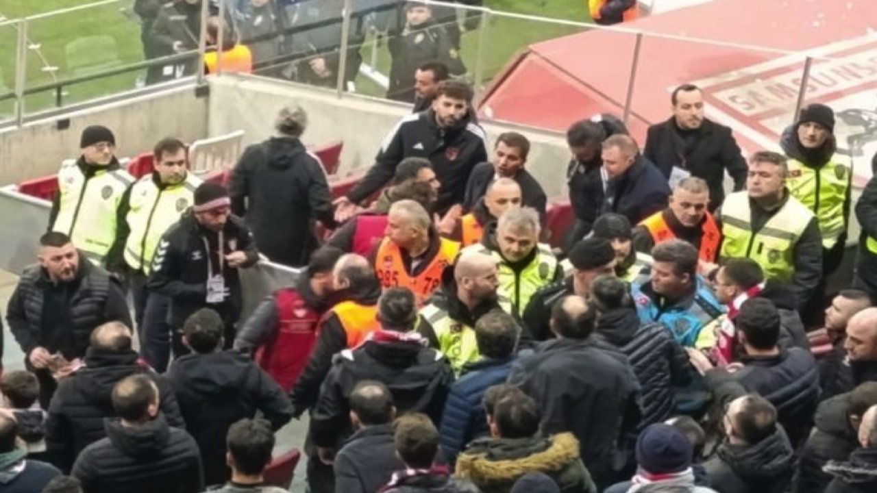 Gaziantep FK Futbolcularına Samsun'da Çirkin Saldırı