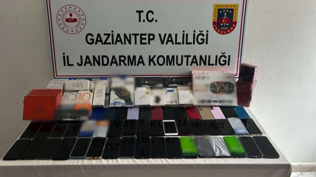 Gaziantep’te 1 milyon TL değerinde kaçak malzeme ele geçirildi