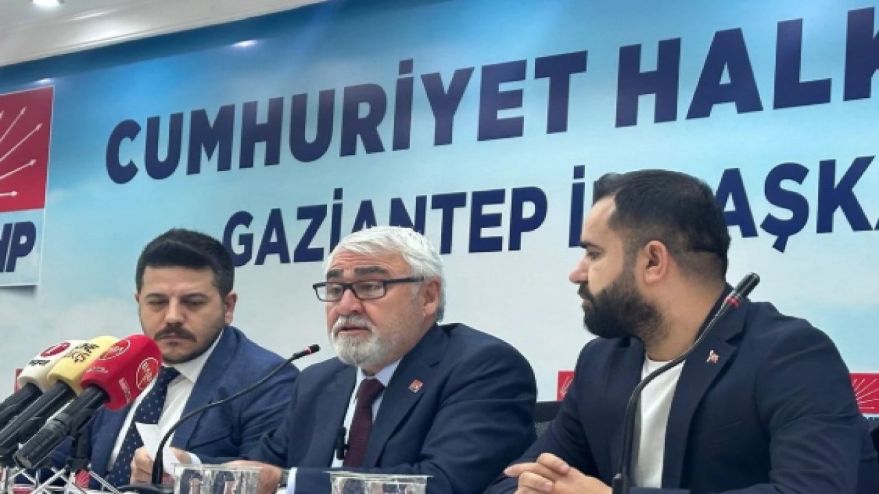 CHP Şehitkamil İlçe Başkanı Hurşit Yıldırım'dan Flaş Açıklamalar