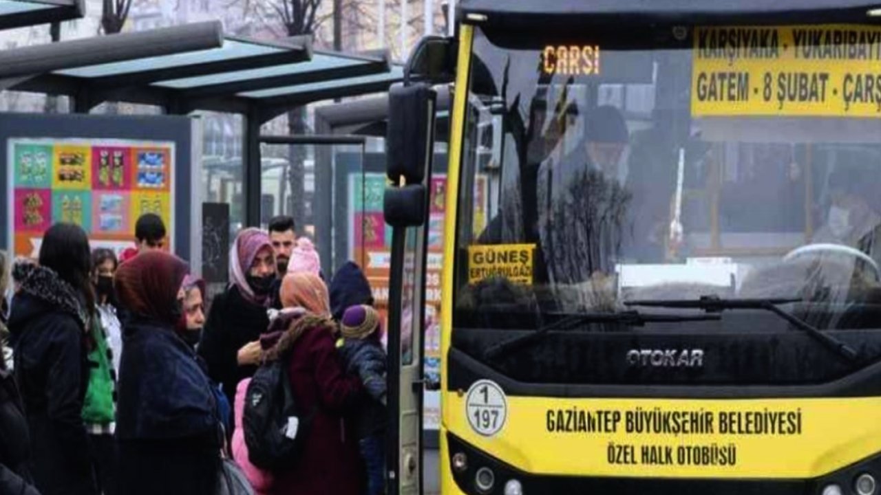 Gaziantep'te Zam Kasırgası! Gaziantep’te Toplu Ulaşım Ücretlerine Yüzde 70 Zam Gelecek