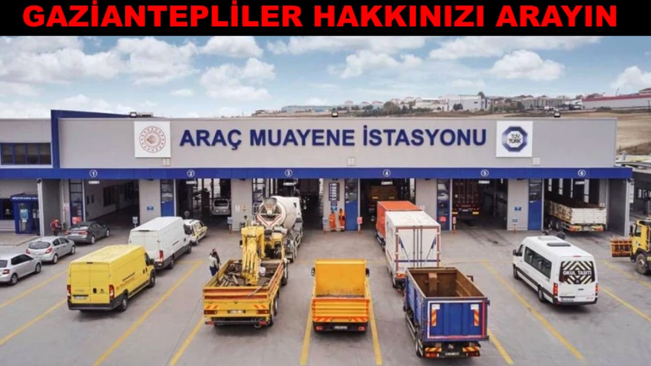 Gaziantepliler Hakkınızı Arayın: TÜVTÜRK'ü İcraya Verdi...