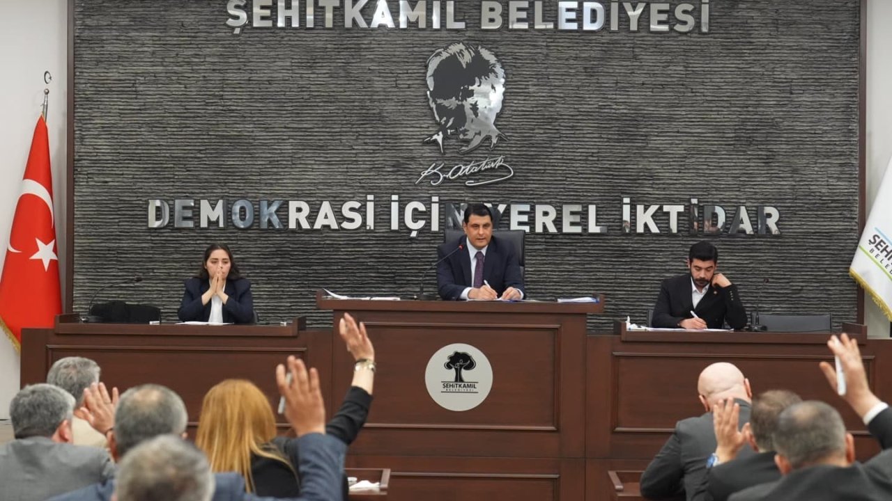 Şehitkamil Belediye Meclis toplantısı yapıldı