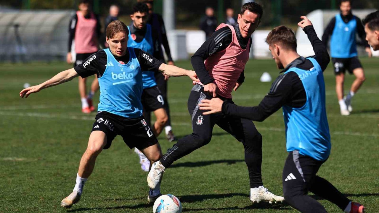 Beşiktaş, Gaziantep FK maçı hazırlıklarını sürdürdü