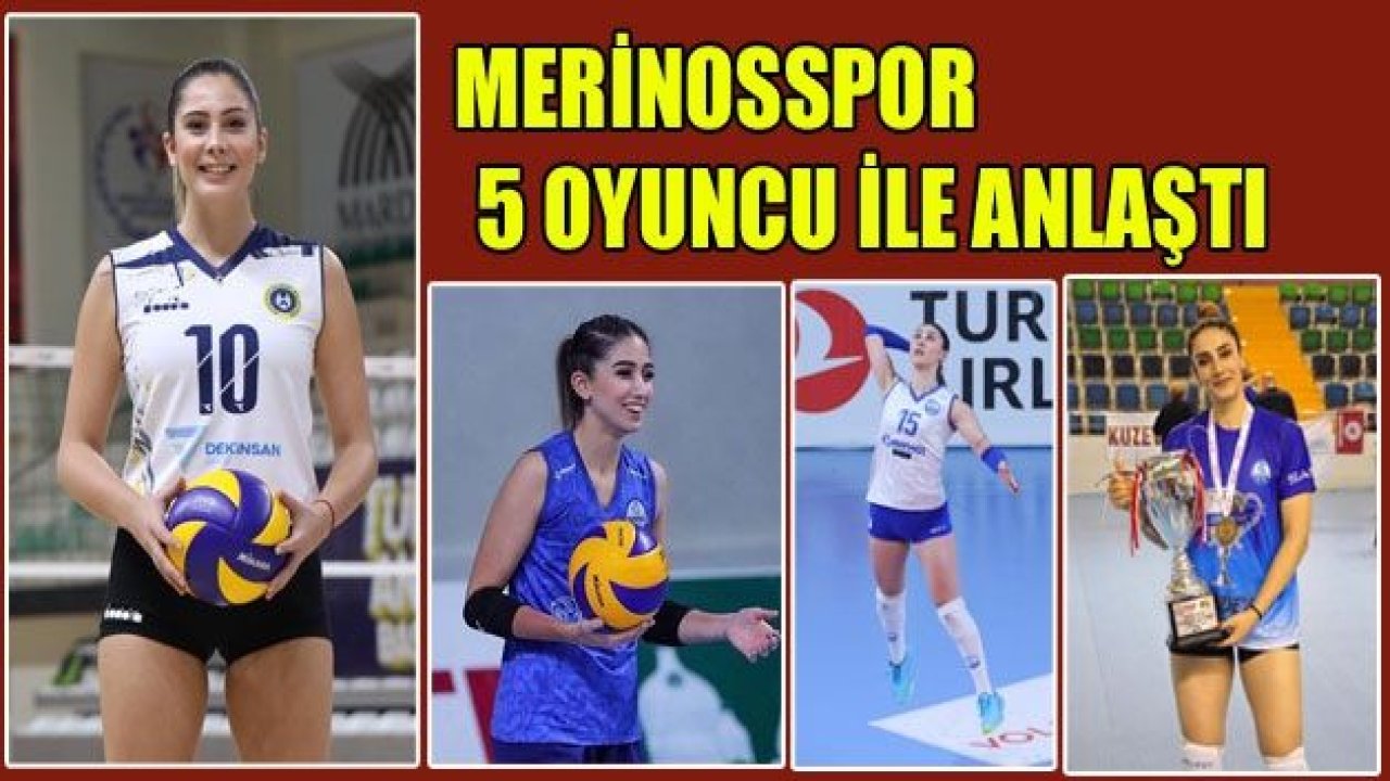 Merinosspor 5 oyuncu ile sözleşme imzaladı