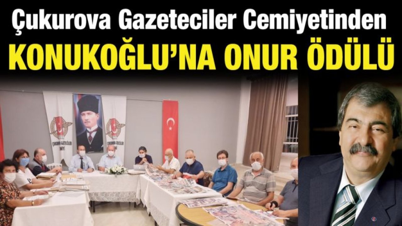 ABDULKADİR KONUKOĞLU'NA ONUR ÖDÜLÜ