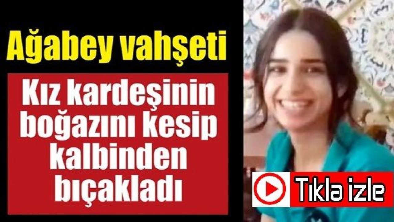 Yok Böyle Vahşet...Madde bağımlısı ağabey, kız kardeşinin boğazını kesti...Video İzle