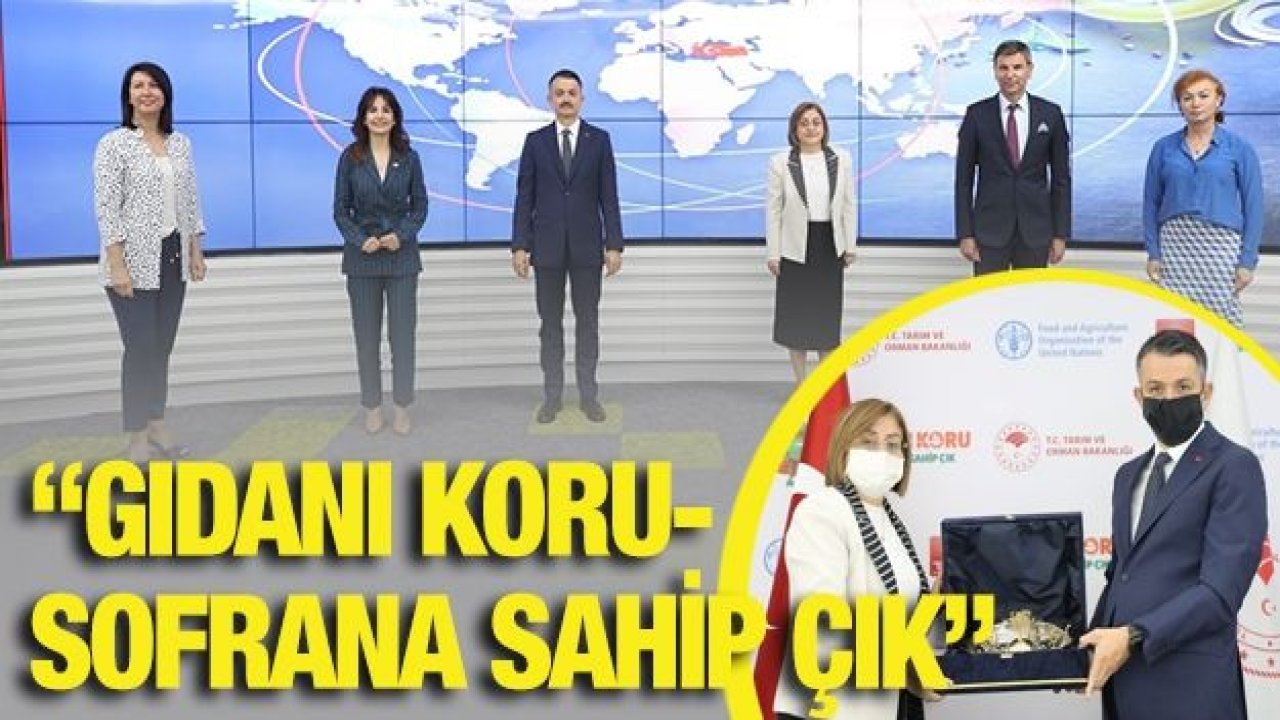 -“GIDANI KORU-SOFRANA SAHİP ÇIK” PROJESİNDE BELEDİYELERİN ROLÜ MERCEK ALTINA ALINDI