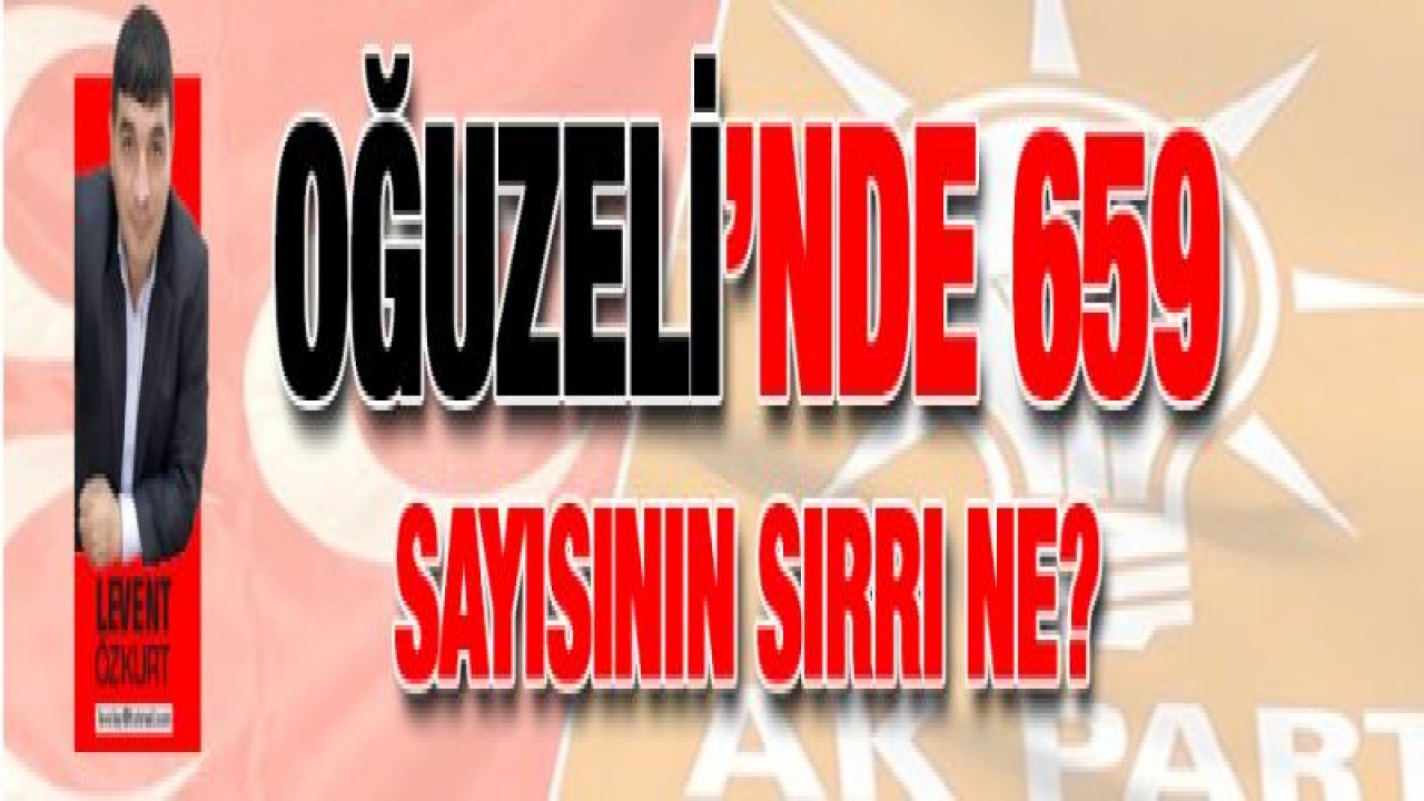 AK PARTİ'NİN OĞUZELİ'NDE 659 SEÇMENLİ PLANI NE?-YENİ