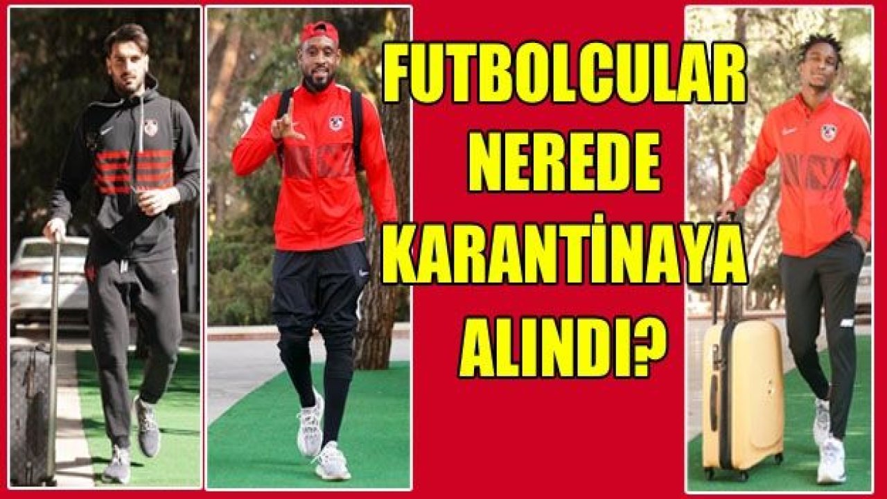 Futbolcular hangi yurtta kalıyor?