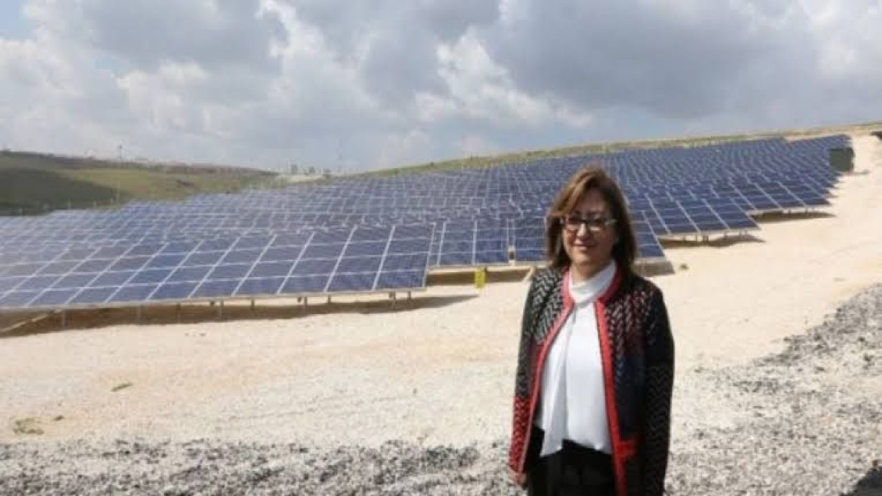 Gaziantep'e yenilenebilir enerji tesisleri kuruldu