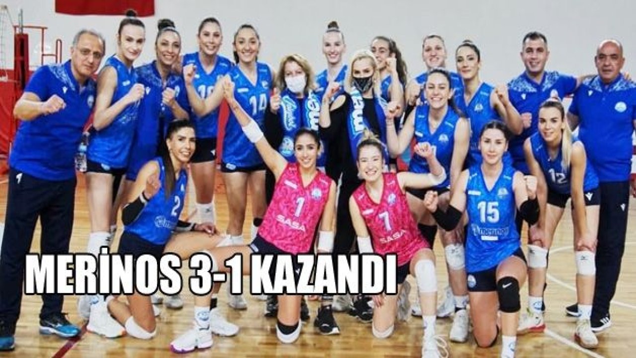 Merinos, Çukurova’da 3-1 kazandı