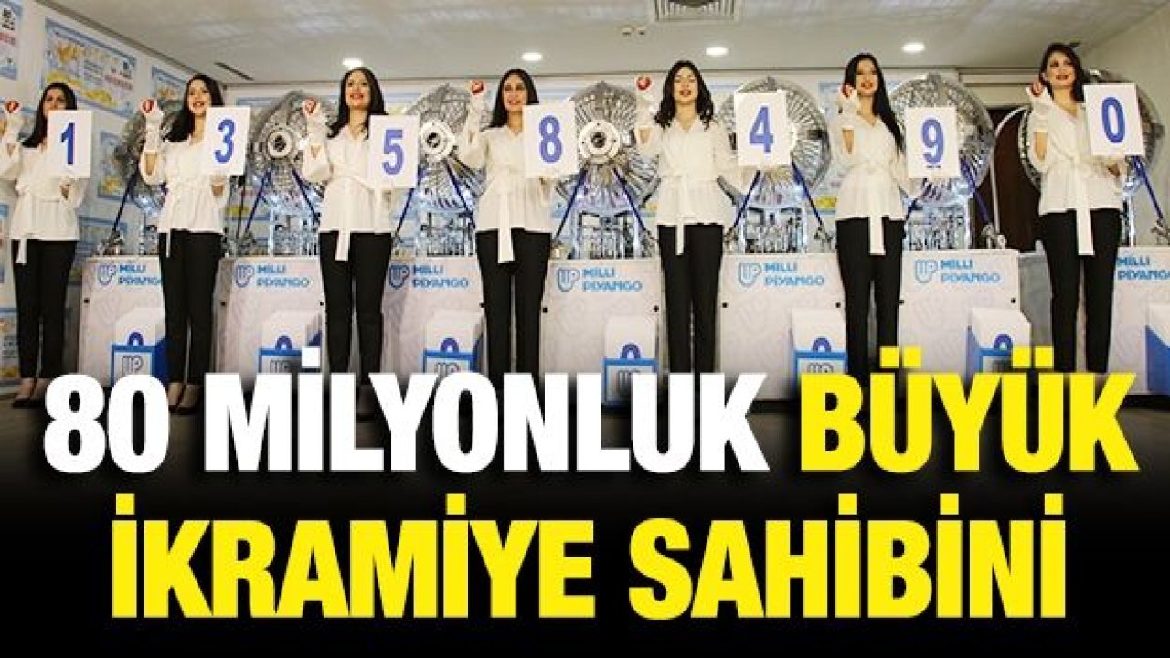 Milli Piyango büyük ikramiye çekilişi gerçekleştirildi