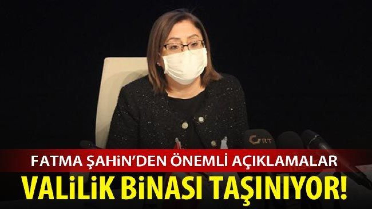 Valilik taşınıyor... Millet bahçesi olacak