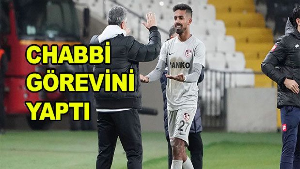 Seifedin Chabbi görevini yaptı