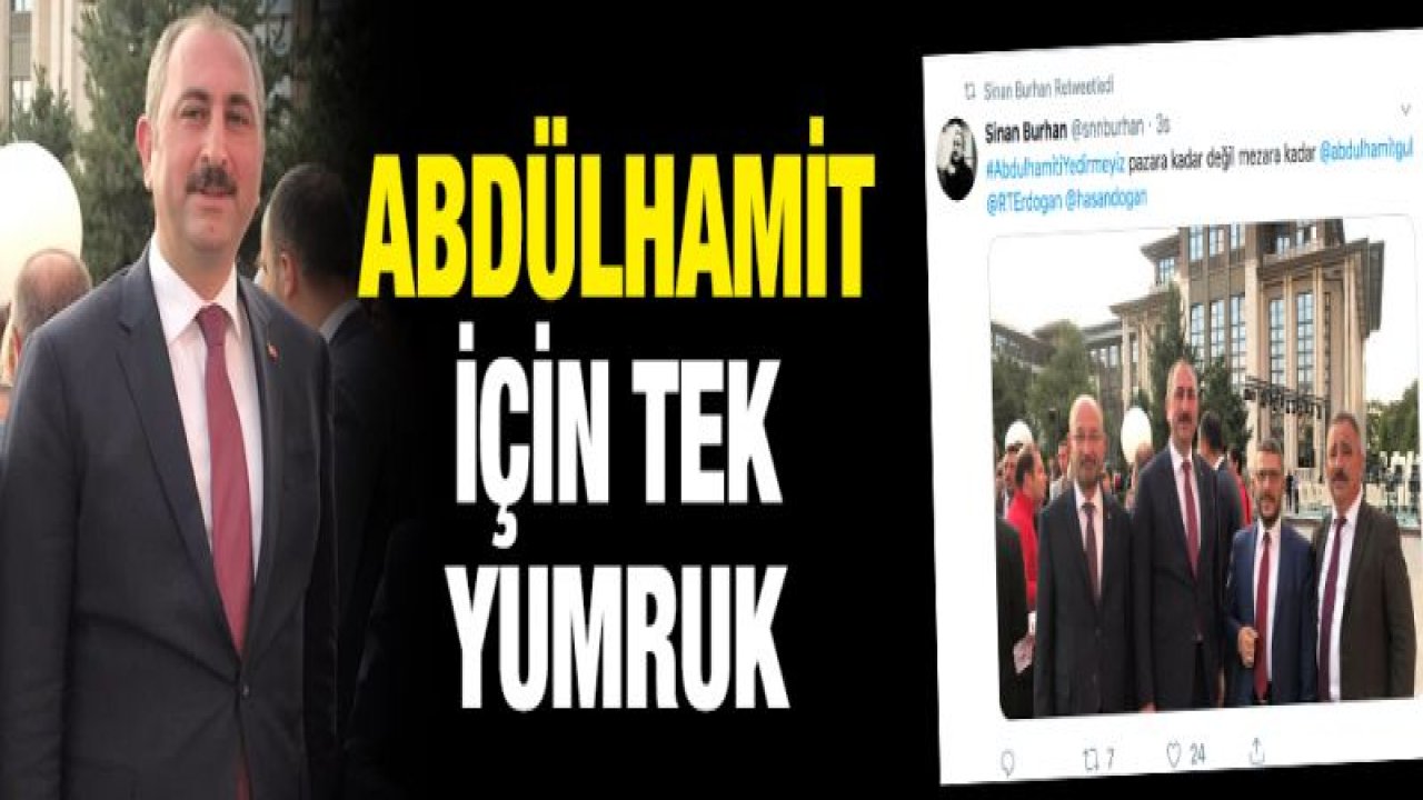 Abdülhamit için tek yumruk