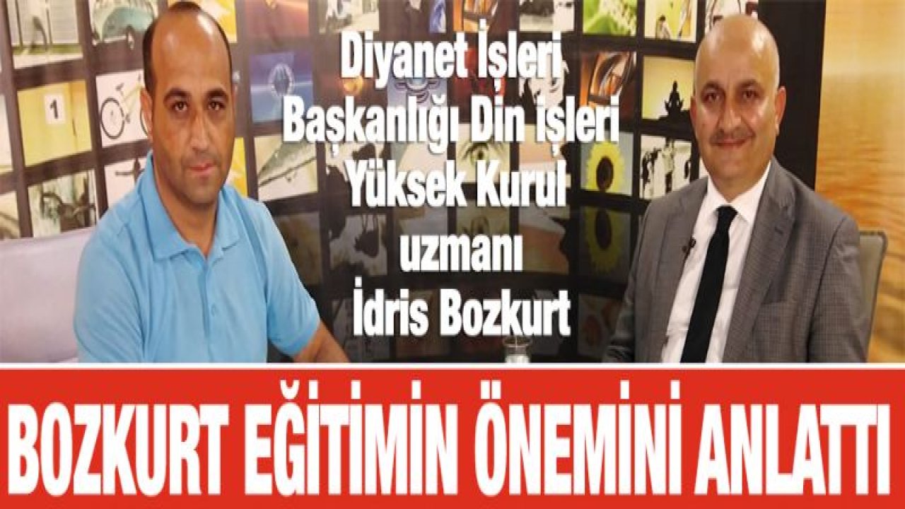 Bozkurt eğitimin önemini anlattı