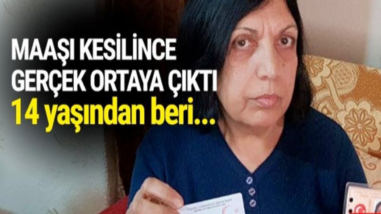 Maaşı kesilince Suriyeli biri ile evli olduğunu öğrendi!