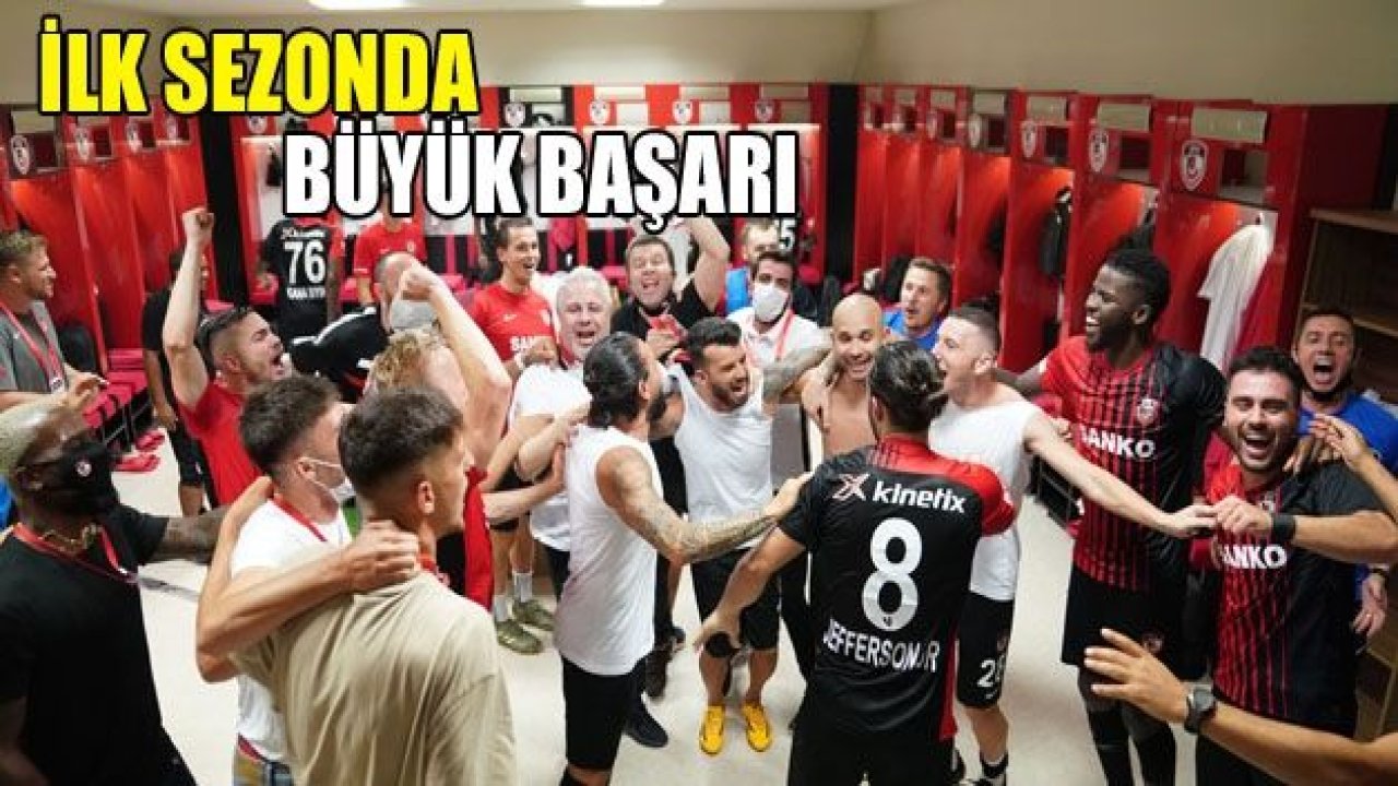 İLK SEZONDA BÜYÜK BAŞARI