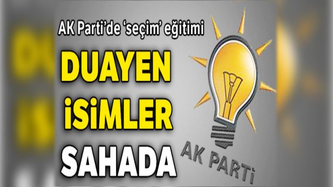 Duayen isimler sahada