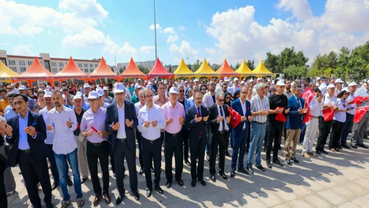 Gaziantep Üniversitesi'nde 15 programı düzenlendi