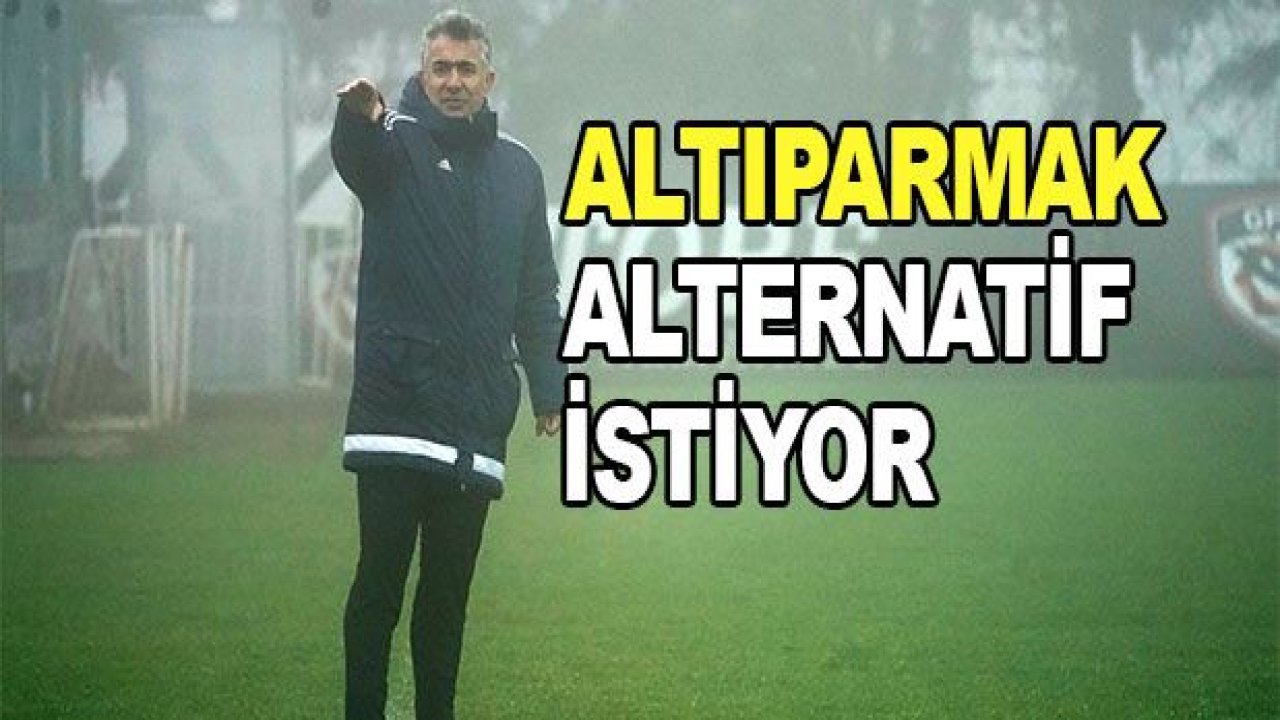 Altıparmak alternatif istiyor