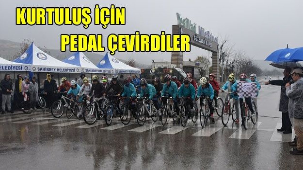 Kurtuluş Kupası için pedal çevirdiler