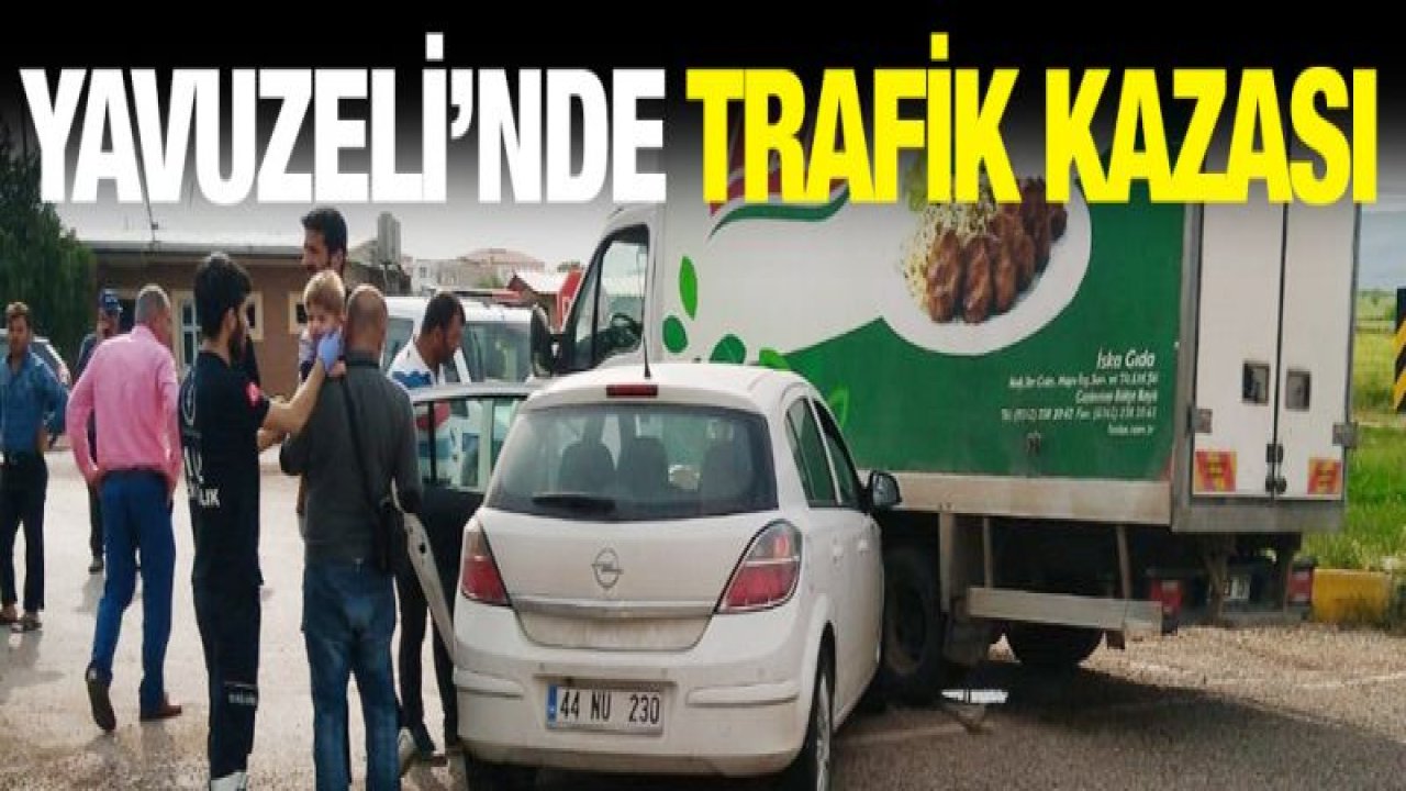 Yavuzeli'nde trafik kazası: 2 yaralı