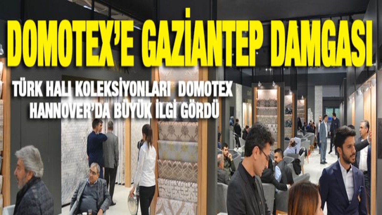 Türk halıcılar Domotex Hannover'dan mutlu döndü