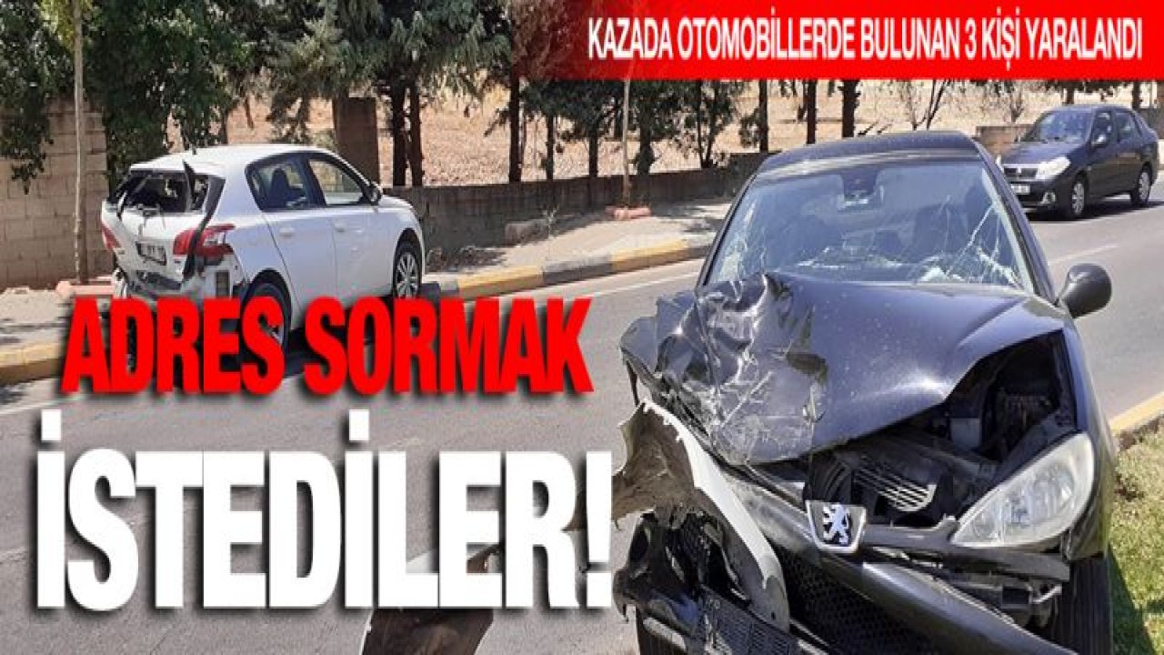 Gaziantep'te adres sorma kazası: 3 yaralı