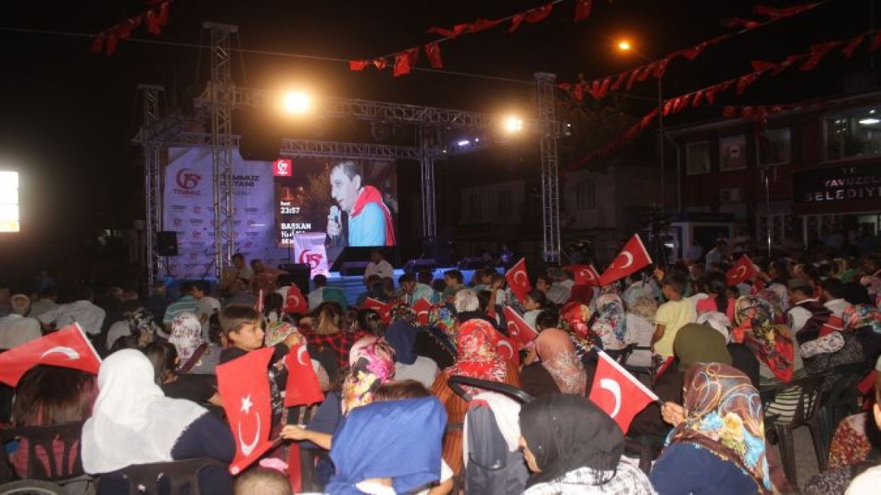 Yavuzeli'nde 15 Temmuz Demokrasi ve Birlik Günü