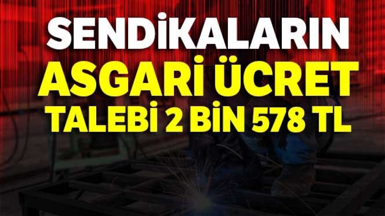 Sendikalardan ortak asgari ücret açıklaması