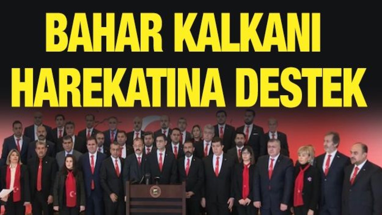 Bahar Kalkanı harekatına destek