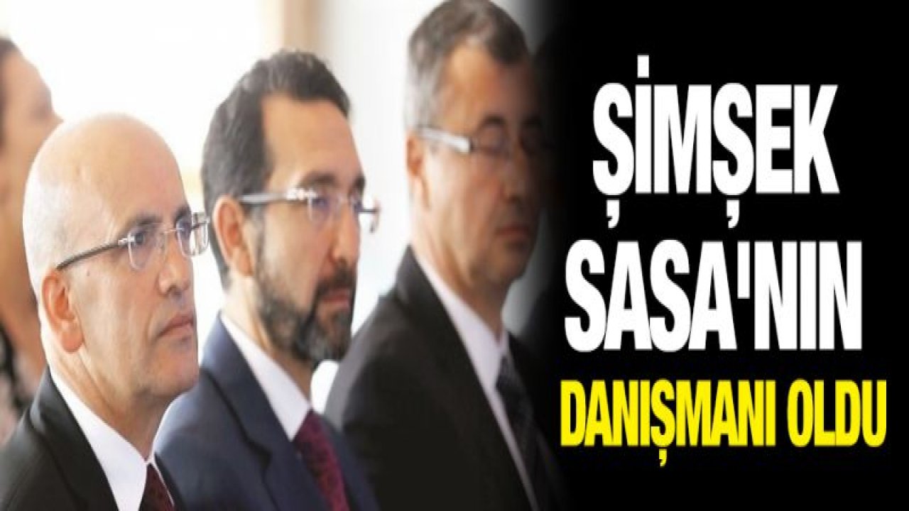 Şimşek SASA'nın danışmanı