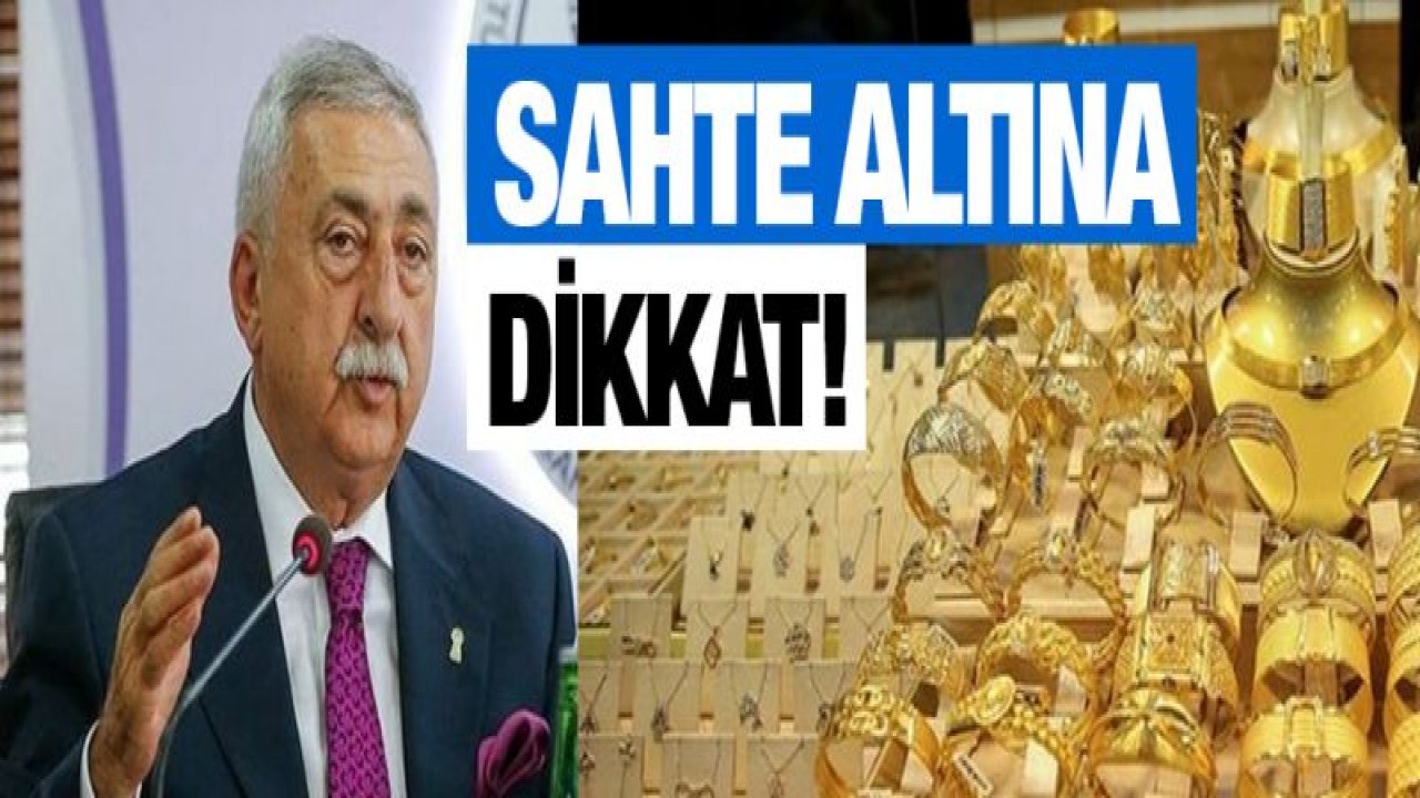 TESK'ten sahte altın uyarısı!