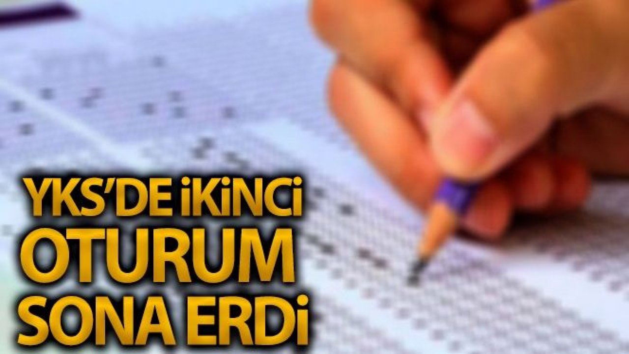 YKS'nin ikinci oturumu Alan Yeterlilik Testi (AYT) sona erdi