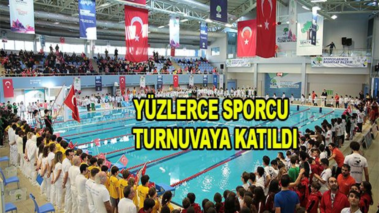 Geleneksel yüzme yarışlarında yüzlerce sporcu mücadele etti