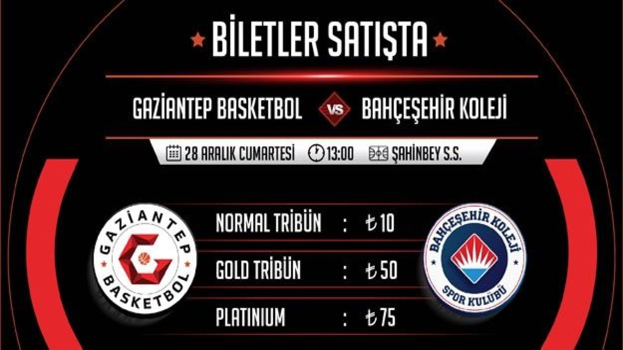 Bahçeşehir biletleri satışta