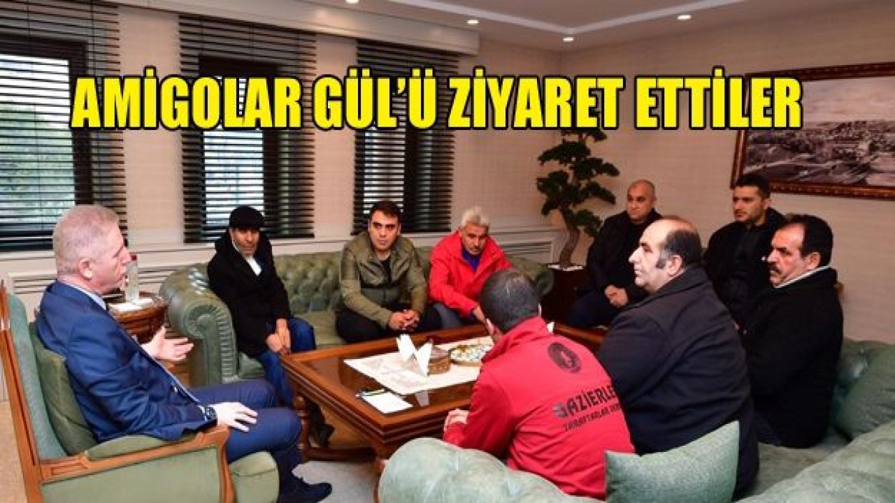 Amigolar, Gül’ü ziyaret etti